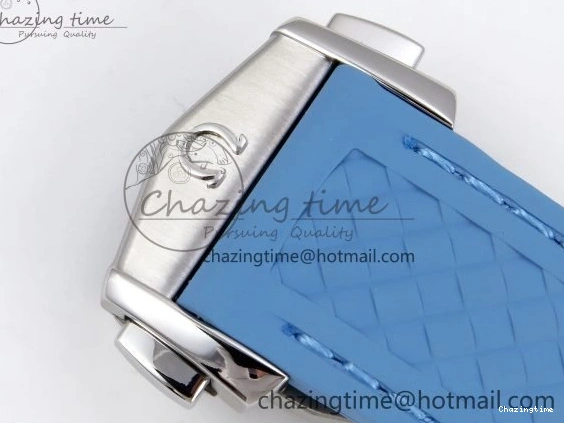 0218 GoAnywhere Aqua Terra 41mm VSF 1:1 Best Edition Summer Blue Dial on Blue Rubber Strap A8900 Super Clone 7719